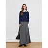 Cocoa Yacht Club Stripe Collar Sweater