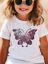 Cocoa Yacht Club Butterfly Glitter Tee