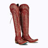 Cocoa Yacht Club American Retro Leather Western Boots