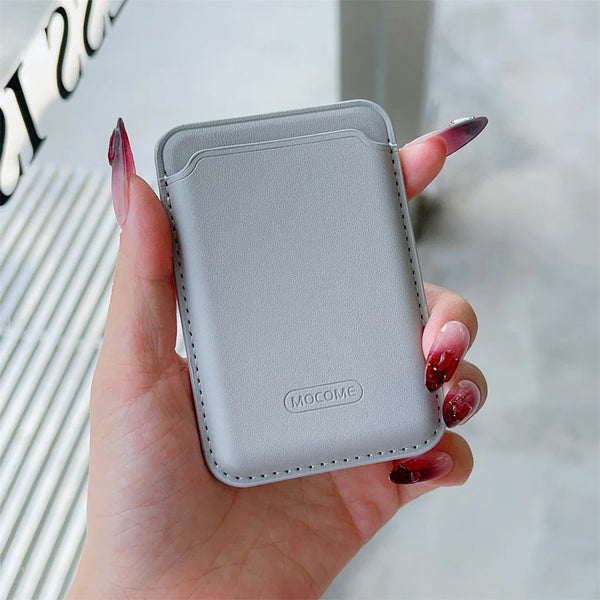 MagSafe Leather Wallet Card Holder for iPhoneGalaxy