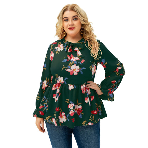 Cocoa Yacht Club Plus Size Floral Top