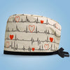Cartoon Print Medical Scrub Cap