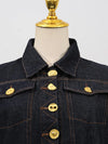 Cocoa Yacht Club Vintage Gold Button Denim Shirt & Jeans