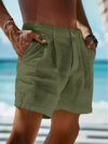 Cocoa Yacht Club Cotton Linen Shorts