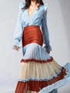 Cocoa Yacht Club Ruffle Tiered Maxi Dress