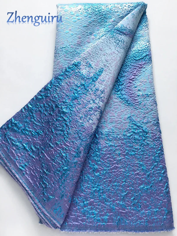 Cocoa Yacht Club Nigerian Jacquard Fabric
