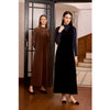 Cocoa Yacht Club Mesh Shirt & Velvet Maxi Dress