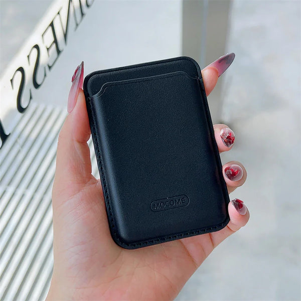 MagSafe Leather Wallet Card Holder for iPhoneGalaxy