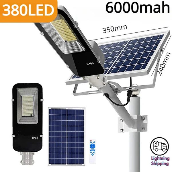 Cocoa Yacht Club 200W Waterproof Automatic Dusk to Dawn Solar Light