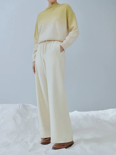 Women's Full Length Beige Pants