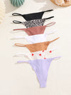 Cocoa Yacht Club 7Pcs Seamless Printed And Solid Thongs