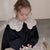 Cocoa Yacht Club Peter Pan Lace Collar Top