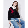 Cocoa Yacht Club Jacquard Knit Top