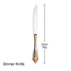 Cocoa Yacht Club Vintage Western Luxury Gold Plated Cutlery Set