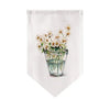 Cocoa Yacht Club Short Curtain Kitchen Triangle Flag Printed Half-Curtain
