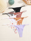 Cocoa Yacht Club 7Pcs Seamless Printed And Solid Thongs
