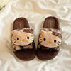 Cocoa Yacht Club Hello Kitty Leopard Slippers