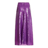 Chic Purple Sequin Skirt