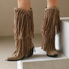 Cocoa Yacht Club Retro Tassel Cowboy Boots