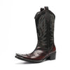 Cocoa Yacht Club Leather Cowboy Boots
