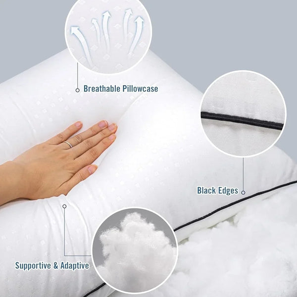 Cocoa Yacht Club Standard Bed Pillows 4 Pack
