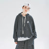 Cocoa Yacht Club Striped Hooded Jacket