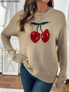 Cocoa Yacht Club Cherry Sweater