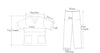 Unisex Medical V-neck Nurse Scrubs
