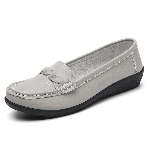 Cocoa Yacht Club Wedge Leather Shoes