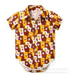 Cocoa Yacht Club Boys Romper with Bow Tie