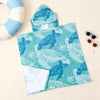 Cocoa Yacht Club 60x60CM Microfiber Hooded Bath Towel for Kids