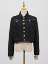Cocoa Yacht Club Vintage Gold Button Denim Shirt & Jeans