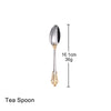 Cocoa Yacht Club Vintage Western Luxury Gold Plated Cutlery Set