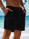 Cocoa Yacht Club Cotton Linen Shorts