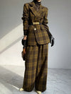 Cocoa Yacht Club Plaid Lemongrass Pants