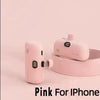Mini Power Bank 2000/5000mAh Built Cable Portable Mobile Charger Fast Charger