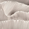 Cocoa Yacht Club White Pleated Fabric