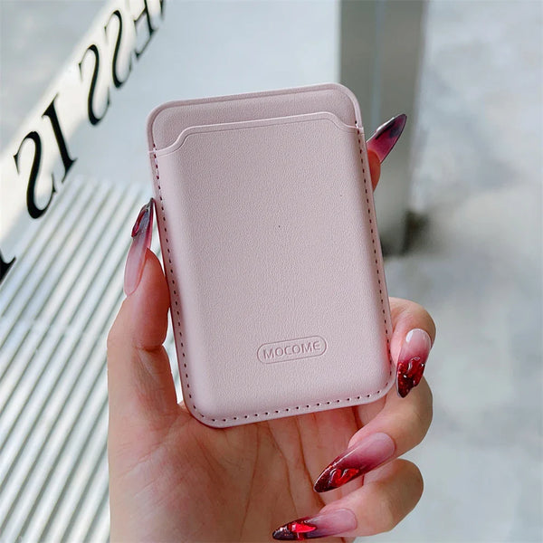 MagSafe Leather Wallet Card Holder for iPhoneGalaxy