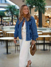 Cocoa Yacht Club Quilted Flower Jacket