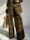 Cocoa Yacht Club Plaid Lemongrass Pants
