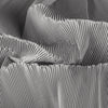 Cocoa Yacht Club White Pleated Fabric