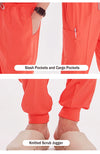Nurse Uniforms V-neck Scrub Sets Surgical Workwear