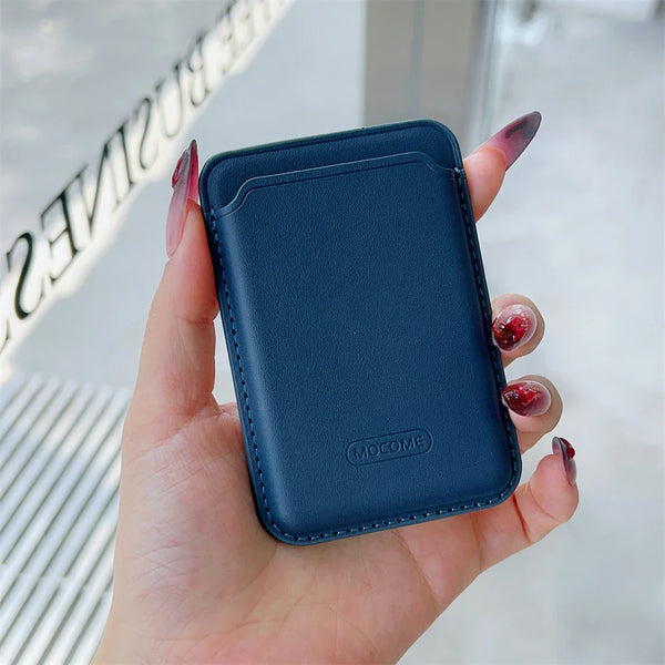 MagSafe Leather Wallet Card Holder for iPhoneGalaxy