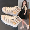 Cocoa Yacht Club Flat Weave Roman Sandals