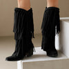 Cocoa Yacht Club Retro Tassel Cowboy Boots