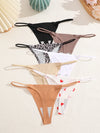 Cocoa Yacht Club 7Pcs Seamless Printed And Solid Thongs