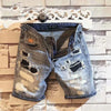 Cocoa Yacht Club Ripped Distressed Shorts