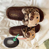 Cocoa Yacht Club Hello Kitty Leopard Slippers