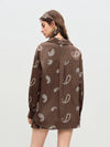 Cocoa Yacht Club Paisley Blouse & Skirt