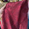 Cocoa Yacht Club Two-Tone Embossed Peony Pattern Jacquard Fabric